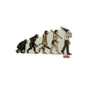 Supreme Human Evolution Sticker SS26 S/S 2026 Authentic Rare